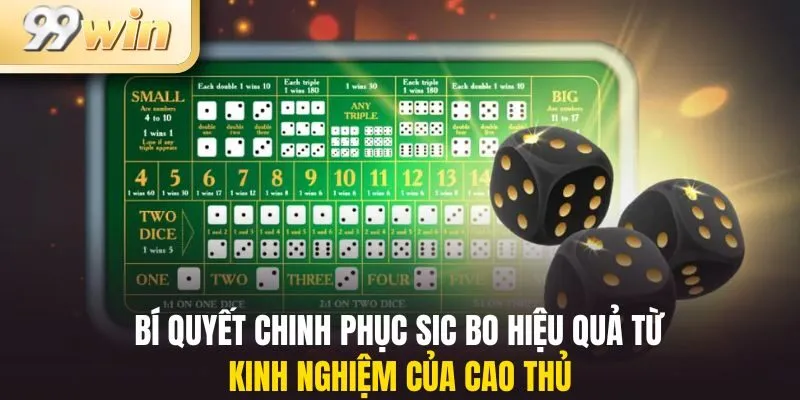 Sic bo 3 Bí quyết chinh phục Sic bo hiệu quả từ kinh nghiệm của cao thủ