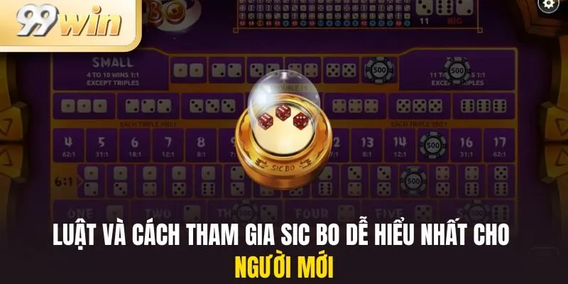 Sic bo 2 Luật và cách tham gia Sic bo dễ hiểu nhất cho người mới